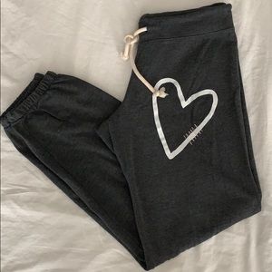 Peace Love World Grey Sweatpants